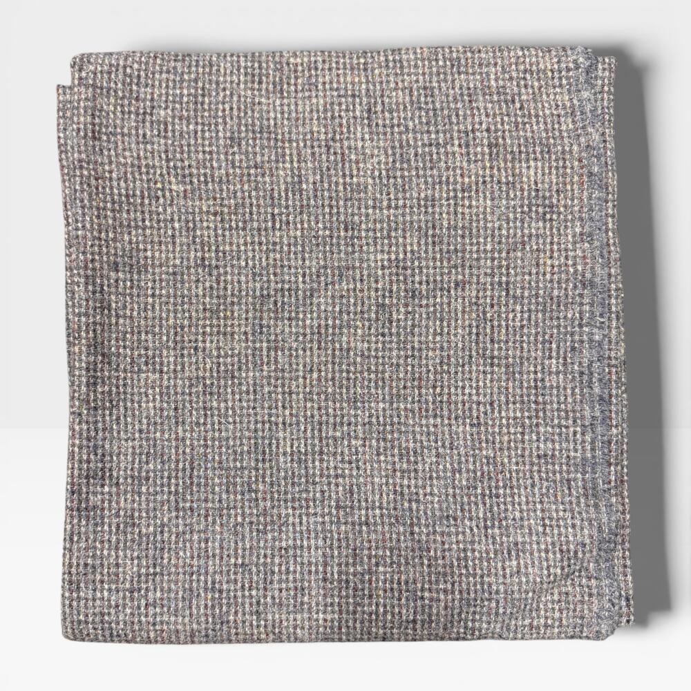 Vintage Pendleton Wool Fabric Woolen Mills 1.75 yards 60” wide Gray Speckled